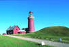 Leuchtturm Bovbjerg in Westjütland / Dänemark