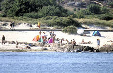 Strand bei Sandvig auf Bornholm (Foto © Destination Bornholm Destination Bornholm)