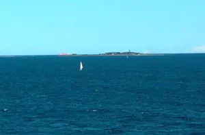Insel Læsø vor der Küste Dänemarks